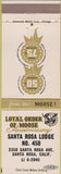 Matchbook Cover - Matchbook Cover Moose Lodge Santa Rosa CA