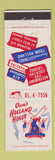 Matchbook Cover - Van's Holland House Wilmington DE