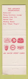 Matchbook Cover - Dutch Inn Narragansett RI