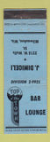 Matchbook Cover - Top o the Town Bar Lounge Milwaukee WI