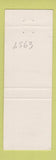 Matchbook Cover - Log Cabin Corner Laverne OK
