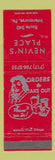 Matchbook Cover - Nevin's Place Intercourse PA