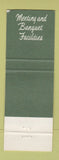 Matchbook Cover - Winslow's Restaurant Anoka Owatonna Plymouth MN