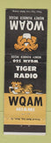 Matchbook Cover - WQAM Radio Miami FL