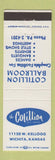 Matchbook Cover - Cotillon Wichita KS