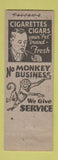 Matchbook Cover - Inskeep's oil gas Delaware OH