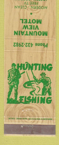 Matchbook Cover - Mountain View Motel Joseph OR