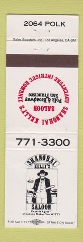 Matchbook Cover - Shanghai Kelly's Saloon