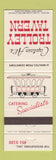 Matchbook Cover - Captain Al's Trolley Tavern WEAR