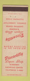 Matchbook Cover - Piccadilly Liquor Store Stamford CT