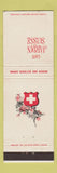 Matchbook Cover - Cafe Jardin Suisse Roney Plaza Hotel Miami Beach FL