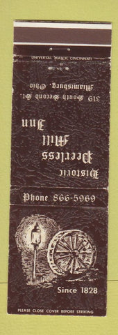Matchbook Cover - Peerless Mill Inn Miamisburg OH