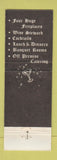 Matchbook Cover - Peerless Mill Inn Miamisburg OH