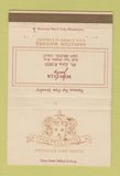 Matchbook Cover - Hamilton Watches Norvell's San Bruno CA 40 Strike