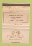 Matchbook Cover - Hamilton Watches Millchard's Hannibal MO WORN 40 Strike