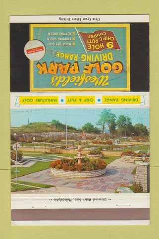 Matchbook Cover - Westfield's Golf Park mini Plymouth PA? 40 Strike