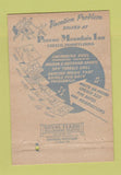 Matchbook Cover - Pocono Mountain Inn Cresco PA 40 Strike