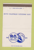 Matchbook Cover - Los Angeles Athletic Club CA 1970 40 Strike