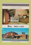 Matchbook Cover - Kearney's Restaurnt Kingston PA Chicken in the Rough 40 Strike