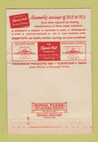 Matchbook Cover - Tinnerman Speed Nuts Fasteners Cleveland OH WEAR 40 Strike