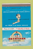 Matchbook Cover - Keystone Valve Corp Houston TX 40 Strike
