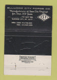 Matchbook Cover - Ellwood City Forge Elwood City PA 40 Strike