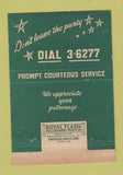 Matchbook Cover - Niagara Liquor Store Lockport NY 40 Strike