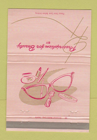 Matchbook Cover - Columbian Optical Glasses 40 Strike