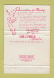 Matchbook Cover - Columbian Optical Glasses 40 Strike