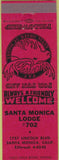 Matchbook Cover - Matchbook Cover Moose Lodge Santa Monica CA