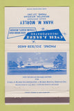 Matchbook Cover - Cyril Burke Inc Rentals Brighton MI 40 Strike