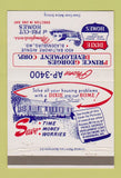 Matchbook Cover - Prince Georges Development Bladensburg MD 40 Strike