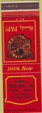 Matchbook Cover - Matchbook Cover Moose Lodge Glendale CA