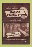 Matchbook Cover - Dinty Moore's Tavern Albany NY Shuffleboard 40 Strike