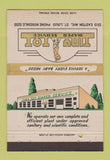 Matchbook Cover - Tiny Tot Diaper Service St Louis MO 40 Strike