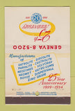 Matchbook Cover - Royce Chemical 1954  22 Strike Feature