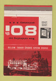 Matchbook Cover First Federal Tabor Grand Opera House Denver Colorado 40 Strike