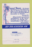 Matchbook Cover - Alumni House US Naval Academy Annapolis MD 40 Strike