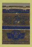 Matchbook Cover - Besser Manufacturing Alpena MI 1954 blocks 40 Strike