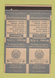 Matchbook Cover - Republic Savings and Loan Washington DC DOUBLE PRINT 40 Strike