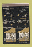 Matchbook Cover - Juniors Restaurant Miami Beach FL DOUBLE PRINT 40 Strike