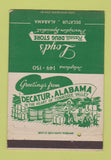 Matchbook Cover - Loyd's Rexall Drug Store Decatur AL WEAR 40 Strike