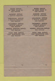 Matchbook Cover - Trenton Trust Company NJ DOUBLE PRINT 40 Strike