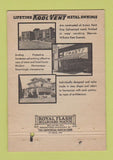 Matchbook Cover - Kool Vent Metal Awning Atlanta GA 40 Strike