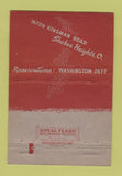 Matchbook Cover - Zephyr Room Shaker Heights OH WEAR 40 Strike
