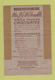 Matchbook Cover - Mrs McDonald's Chocolates Salt Lake City UT 40 Strike