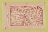 Matchbook Cover - Lake Edge Watchung NJ 40 Stick