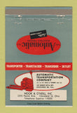 Matchbook Cover - Automatic Transport Electric Trucks Cleveland OH 40 Strike