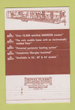 Matchbook Cover - Anderson Mobile Home Trailer Doyle Columbus OH 40 Strike