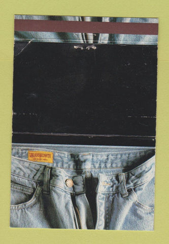 Matchbook Cover - Jeansedwin Jeans 40 Strike